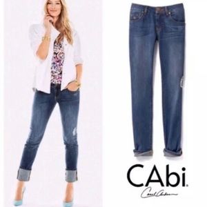 CAbi Slim Boyfriend Blue Jeans Style 5165
